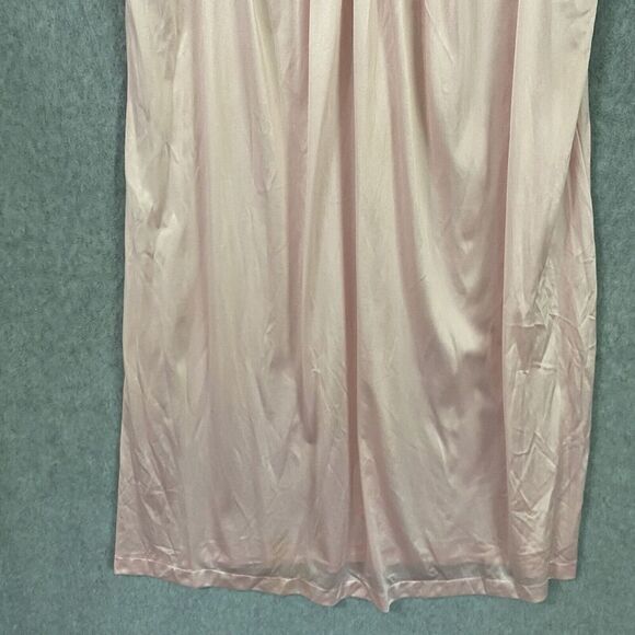 Vanity Fair Light Pink Lace Matching Gown and Robe Women Small Vintage Ladies - Picture 15 of 16